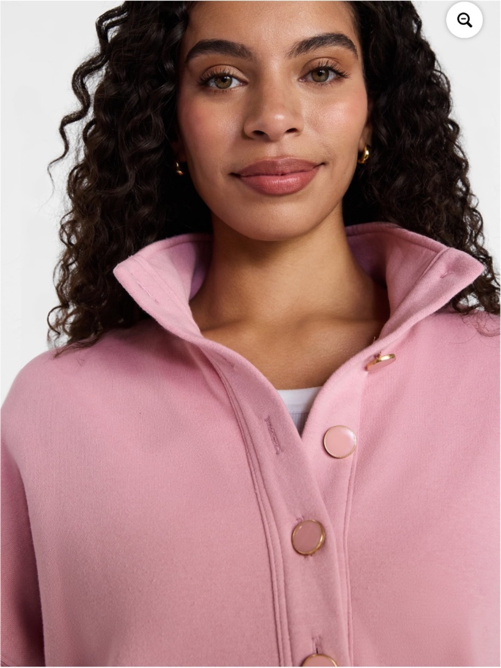 Time and Tru Women’s Rose Herb Quarter Button Fleece LS Top Size XXL NWT - Picture 7 of 8